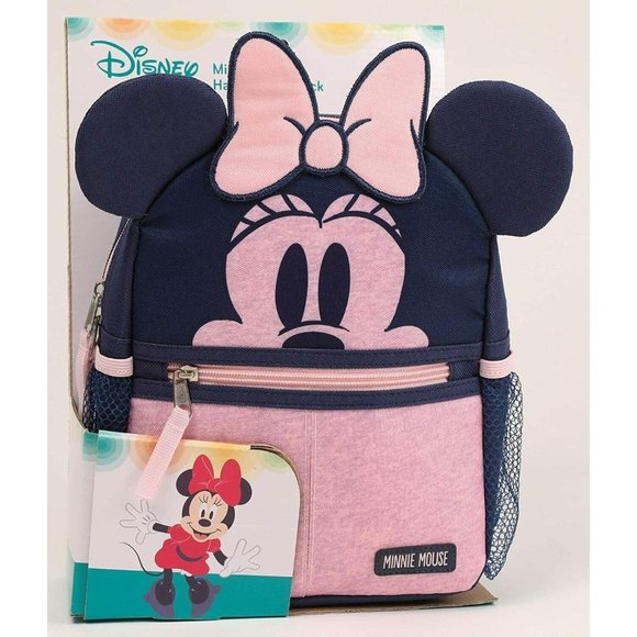 minnie mouse harness backpack